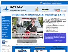 Tablet Screenshot of hotbox-heatillnesskit.com